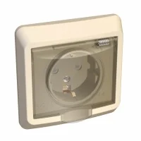 Розетка силовая (штепсельная) PC16-044K