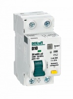 Автоматический выключатель дифференциального тока (дифавтомат, АВДТ) 16060DEK